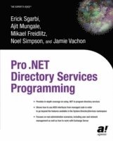 bokomslag Pro .NET Directory Services Programming