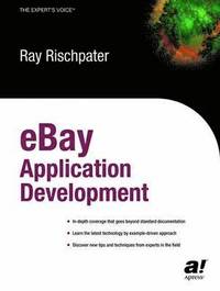 bokomslag eBay Application Development