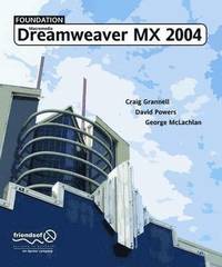 bokomslag Foundation Dreamweaver MX 2004