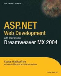 bokomslag ASP.NET Web Development with Macromedia Dreamweaver MX 2004