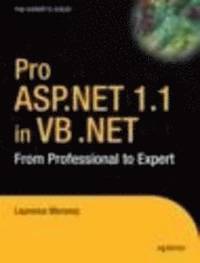 bokomslag Pro ASP.NET 1.1 in VB .NET