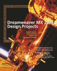 bokomslag Dreamweaver MX 2004 Design Projects