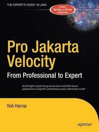 bokomslag Professional Jakarta Velocity: From Professional to Expert