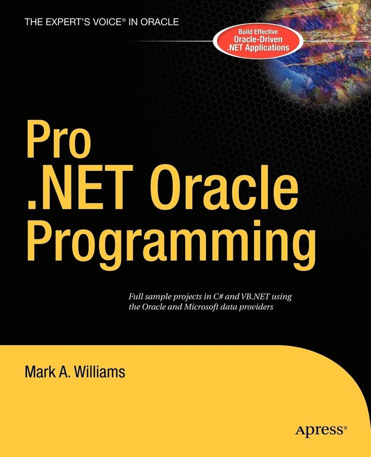 Pro .NET Oracle Programming 1