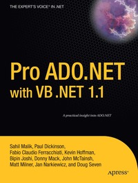 bokomslag Pro ADO.NET with VB .NET 1.1