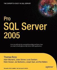 bokomslag Pro SQL Server 2005