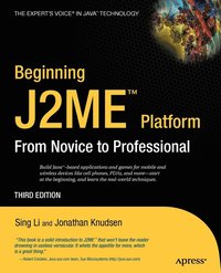 bokomslag Beginning J2ME: From Novice to Professional