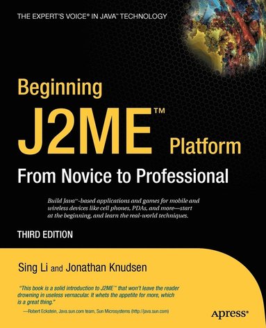 bokomslag Beginning J2ME: From Novice to Professional