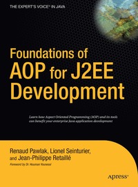 bokomslag Foundations of AOP for J2EE Development