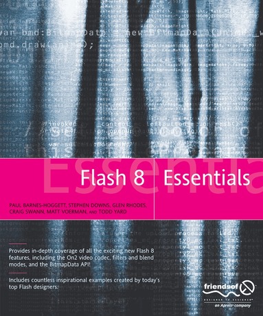 Gerald YardFace, Matt Voerman, Paul Barnes-Hoggett, Craig Swann, Fay Rhodes, Stephen Downs - Flash 8 Essentials, Häftad