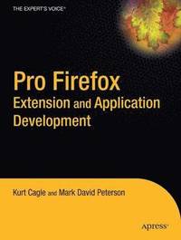 bokomslag Pro Firefox Extension and Application Development