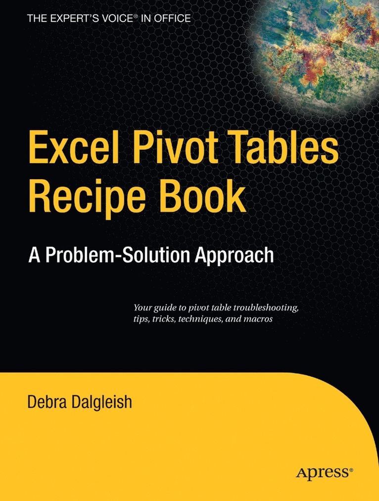 Excel Pivot Tables Recipe Book 1