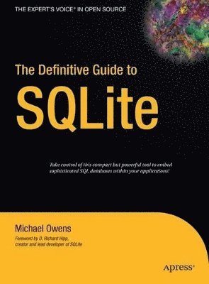 bokomslag The Definitive Guide to SQLite