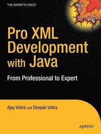 bokomslag Pro XML Development with Java Technology