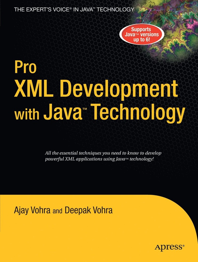 Pro XML Development with Java Technology 1