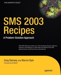 bokomslag SMS 2003 Recipes: A Problem-Solution Approach