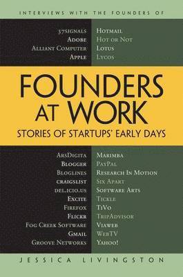 Founders at Work: Stories of Startups' Early Days 1