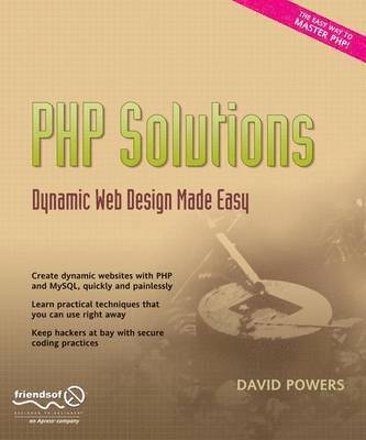 bokomslag PHP Solutions: Dynamic Web Design Made Easy