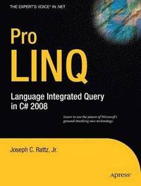 bokomslag Pro LINQ: Language Integrated Query in C# 2008
