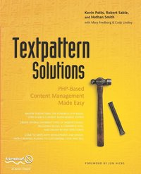 bokomslag Textpattern Solutions: PHP-Based Content Management Made Easy