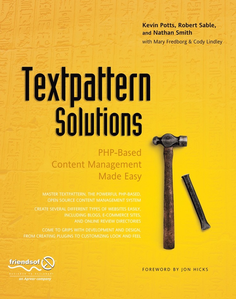 Textpattern Solutions: PHP-Based Content Management Made Easy 1