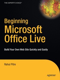 bokomslag Beginning Microsoft Office Live