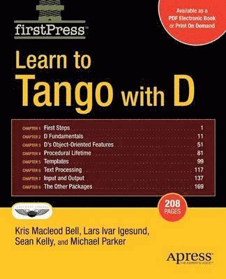 Kris Bell, Lars Ivar Igesund, Sean Kelly, Erik Parker - Learn to Tango with D, Häftad