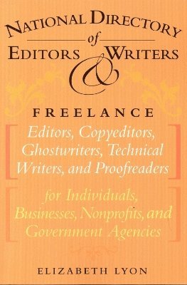 The National Directory of Editors and Writers 1