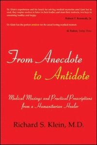 bokomslag From Anecdote to Antidote