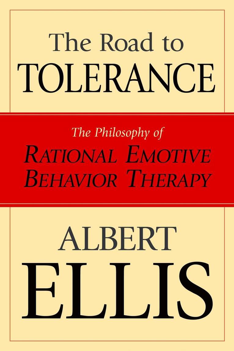 Albert Ellis - Road To Tolerance, Häftad