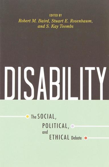 bokomslag Disability