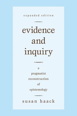 bokomslag Evidence and Inquiry