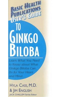bokomslag User's Guide to Ginkgo Biloba