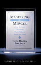 David Harding, Sam Rovit - Mastering the Merger, Inbunden