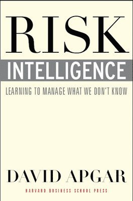 David Apgar - Risk Intelligence, Inbunden