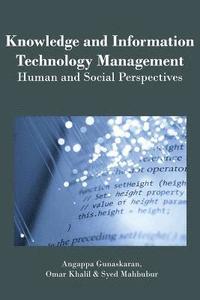 bokomslag Knowledge and Information Technology Management