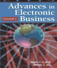 bokomslag Advances in Electronic Business, Volume II