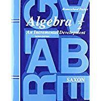 bokomslag Saxon Algebra 1/2 Answer Key & Tests Third Edition