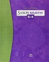 bokomslag Saxon Math 5/4: Solution Manual 2004