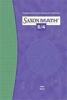 bokomslag Saxon Math 5/4: Assessments & Classroom Masters