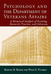 bokomslag Psychology and the Department of Veterans Affairs