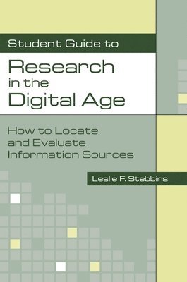 Student Guide to Research in the Digital Age 1
