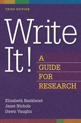 Elizabeth M. Bankhead, Janet Nichols, Dawn Vaughn, Elizabeth Bankhead - Write It!, Häftad