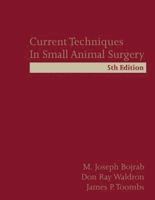 bokomslag Current Techniques in Small Animal Surgery