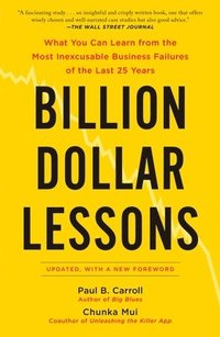 bokomslag Billion Dollar Lessons