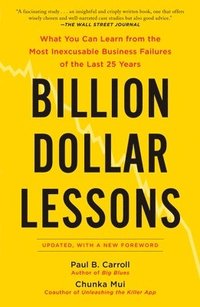 bokomslag Billion-Dollar Lessons