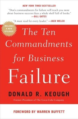 bokomslag The Ten Commandments for Business Failure