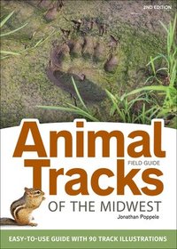 bokomslag Animal Tracks of the Midwest Field Guide