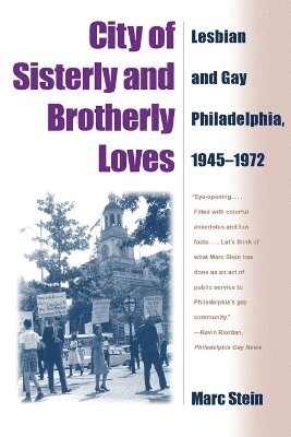 Marc Stein - City of Sisterly and Brotherly Loves, Häftad
