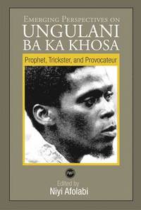 bokomslag Emerging Perspectives on Ungulani Ba Ka Khosa